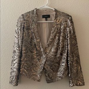 MANGO SUIT Sequin blazer